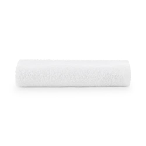 Centex Plush Hand Towel, Full Terry, Cotton Blend,16x27, 3lb, White